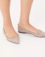 Valentino Patent Rockstud Ballet Flat - Image 7